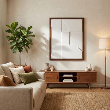 Silent Geometry wall decor