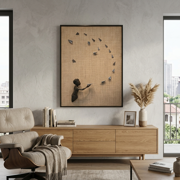 Fight of Becoming Wall arts