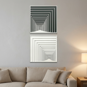 Cubic wall Decor Set of 2