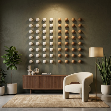 Wood land Metrix Wall art