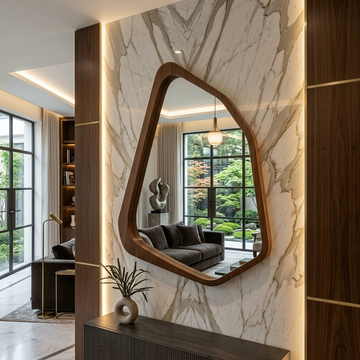 Mirenza Teak Wood Mirror