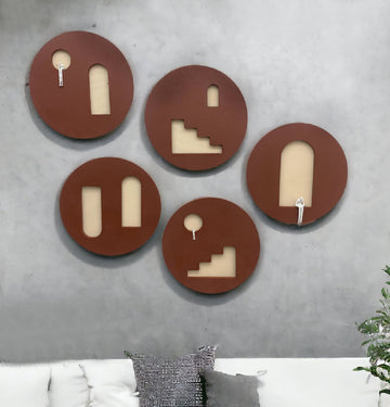 Wonder wall Decor set of 5