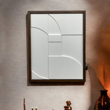 Silent Geometry wall decor