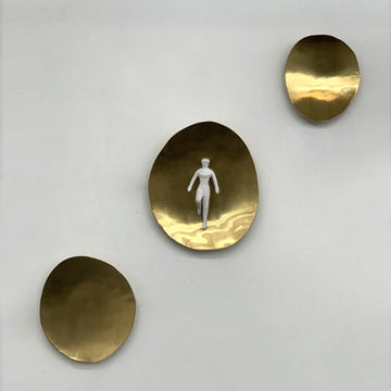 Golden wall Decor set of 3