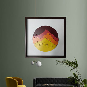 Mountain wall Decor