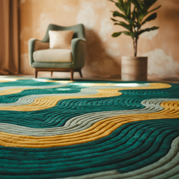 Waveform Rug