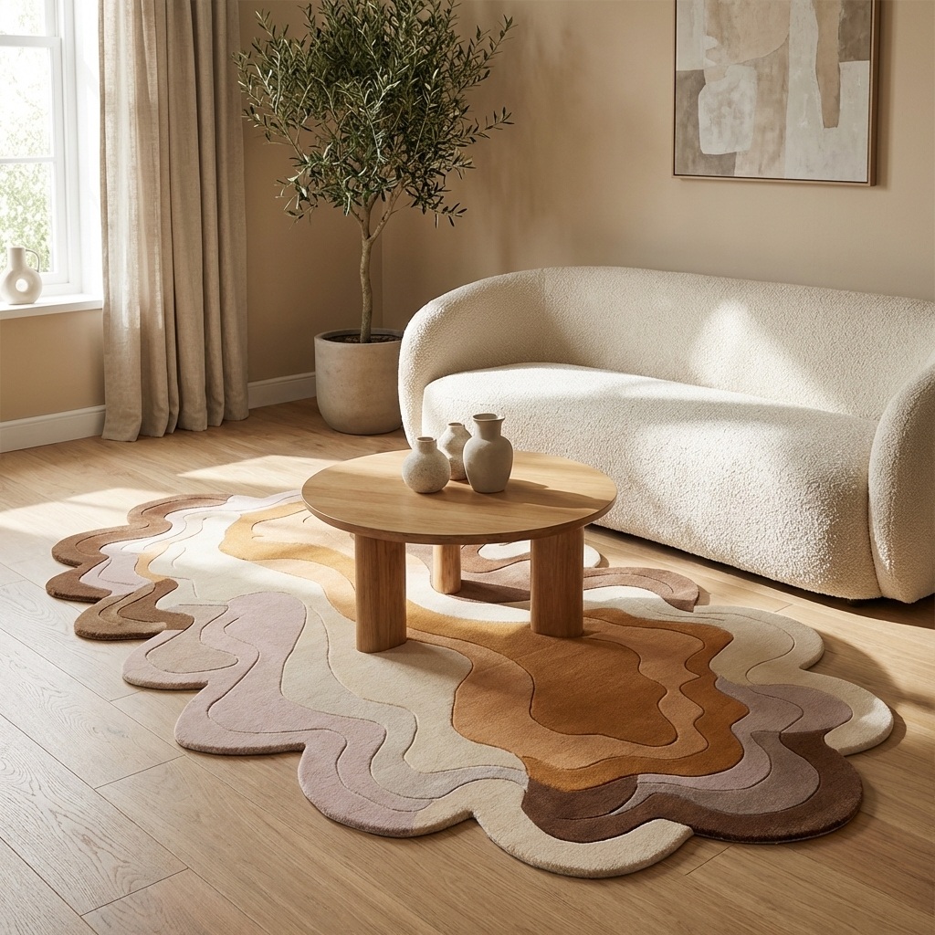 Splash Tufted rug