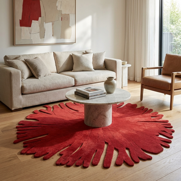 Lava Petals Tufted rug
