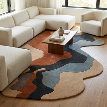 Irregular Tufted rug