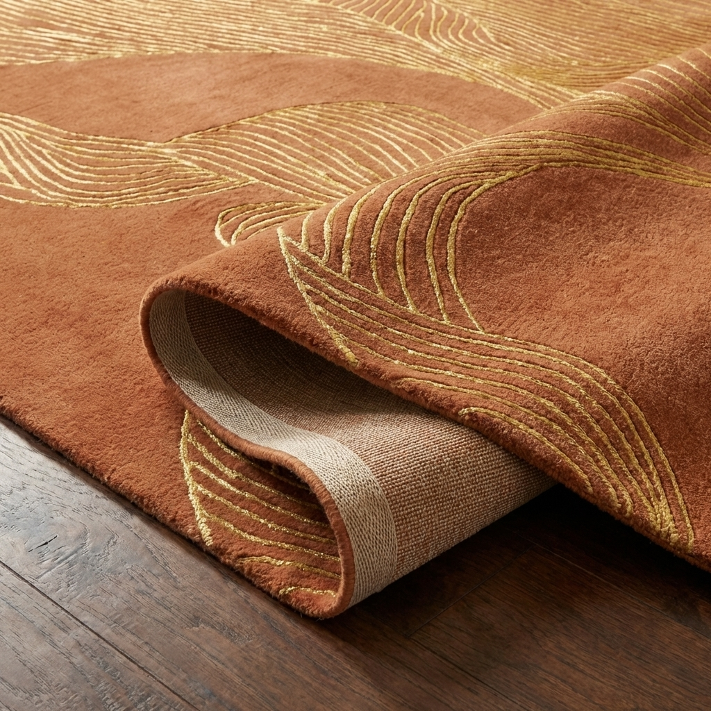 Fern Pattern Rug Golden Fern Rugs