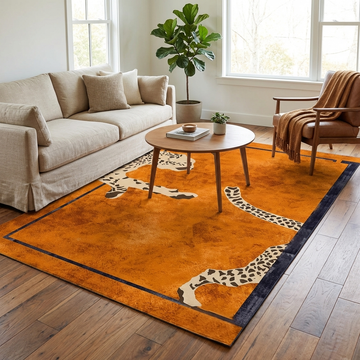 Unique Leopard Tufted rug