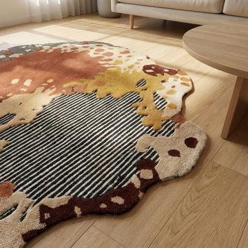 Earthly Echoes Tufted rug