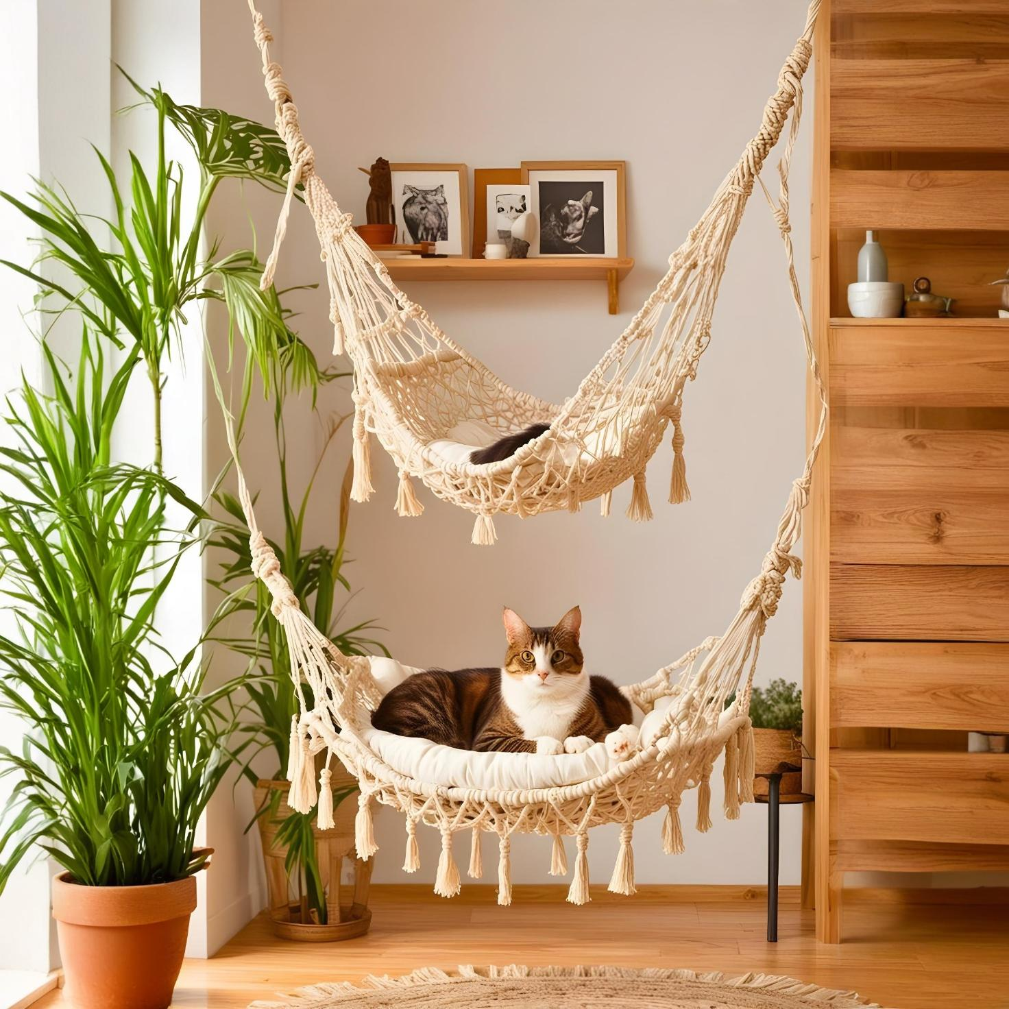 Meowtel Suite swing