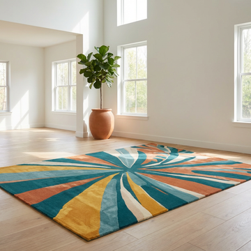 Sunset Burst Rug