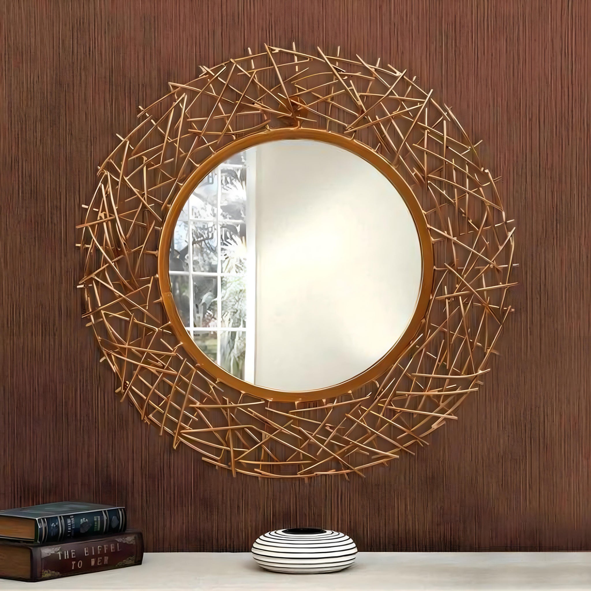 Gilded Simplicity wall Mirror