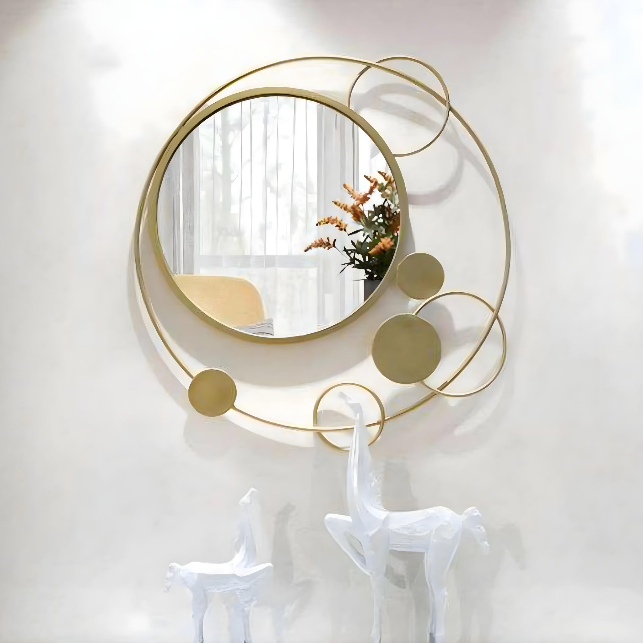 Lunar Glow Wall Mirror