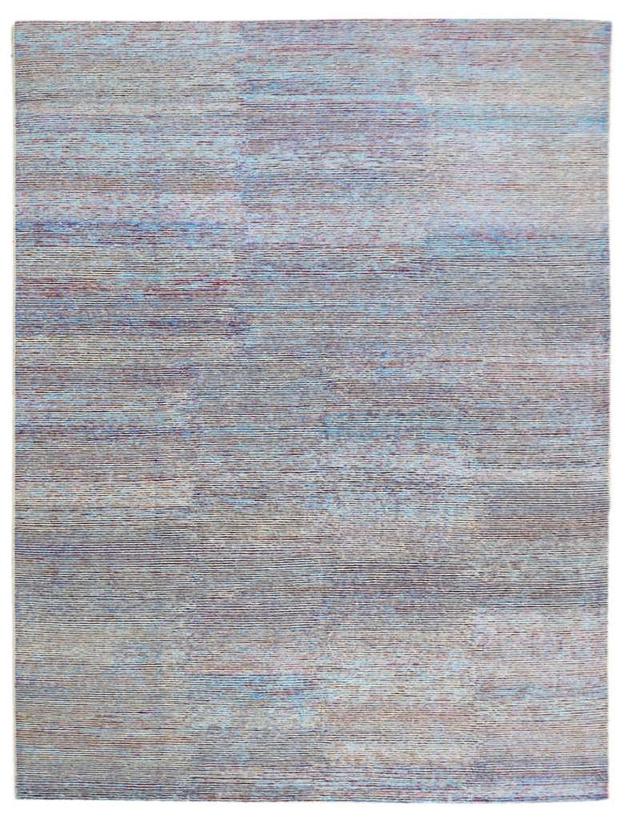 Multi New Zealand & Silk Rug