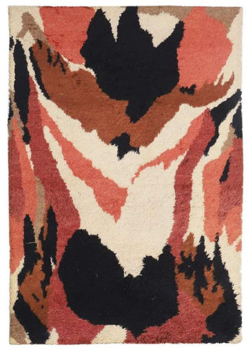 Multi New Zealand wool Rug