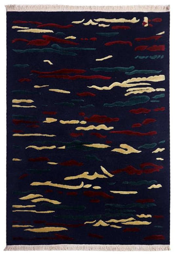 Multi New Zealand wool Rug