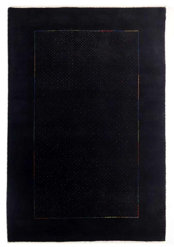 Black NZ Wool Rug
