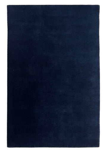 Navy Blue NZ Wool Rug
