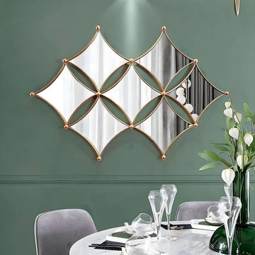 Ethereal Diamonds Wall Mirror