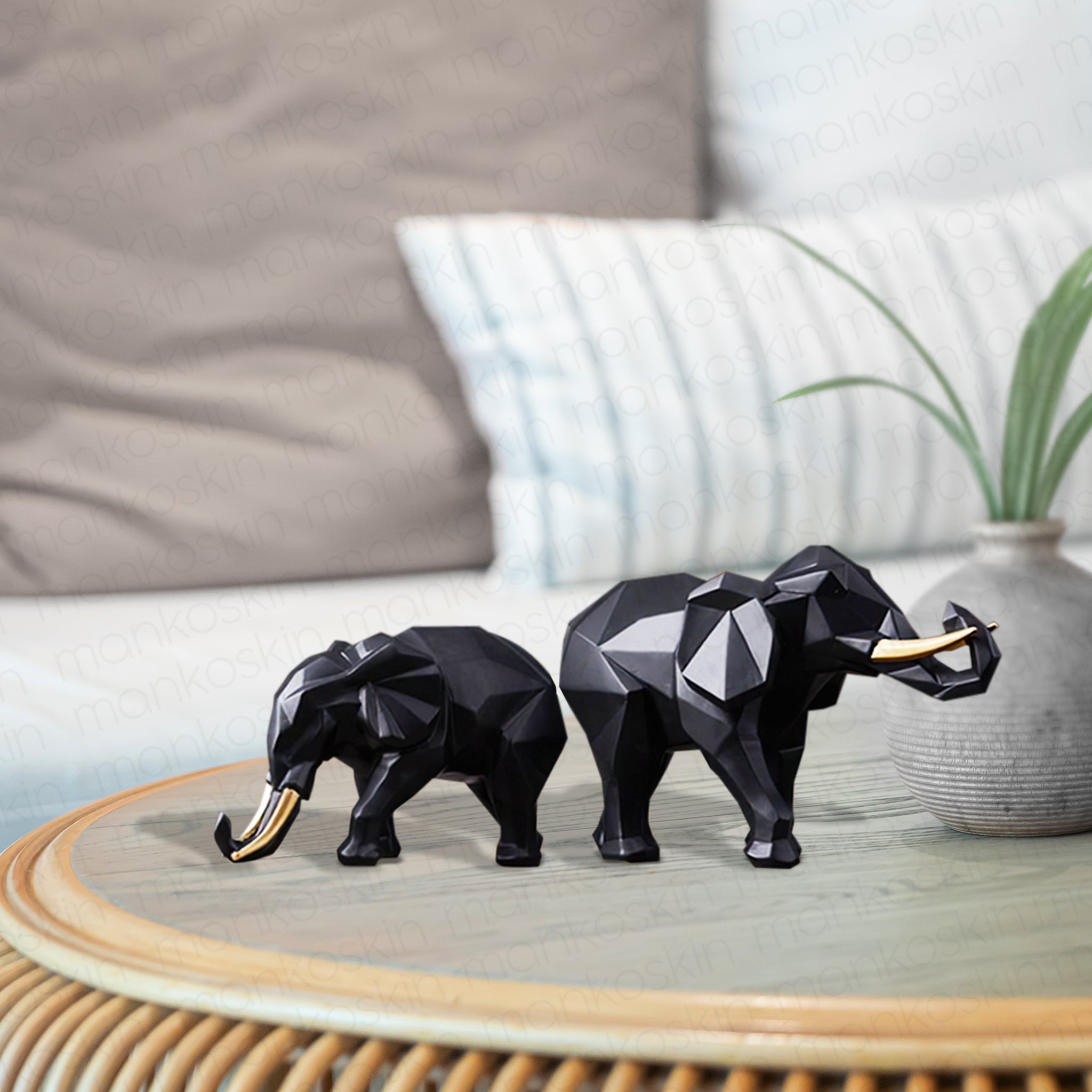 Elephant Table Décor