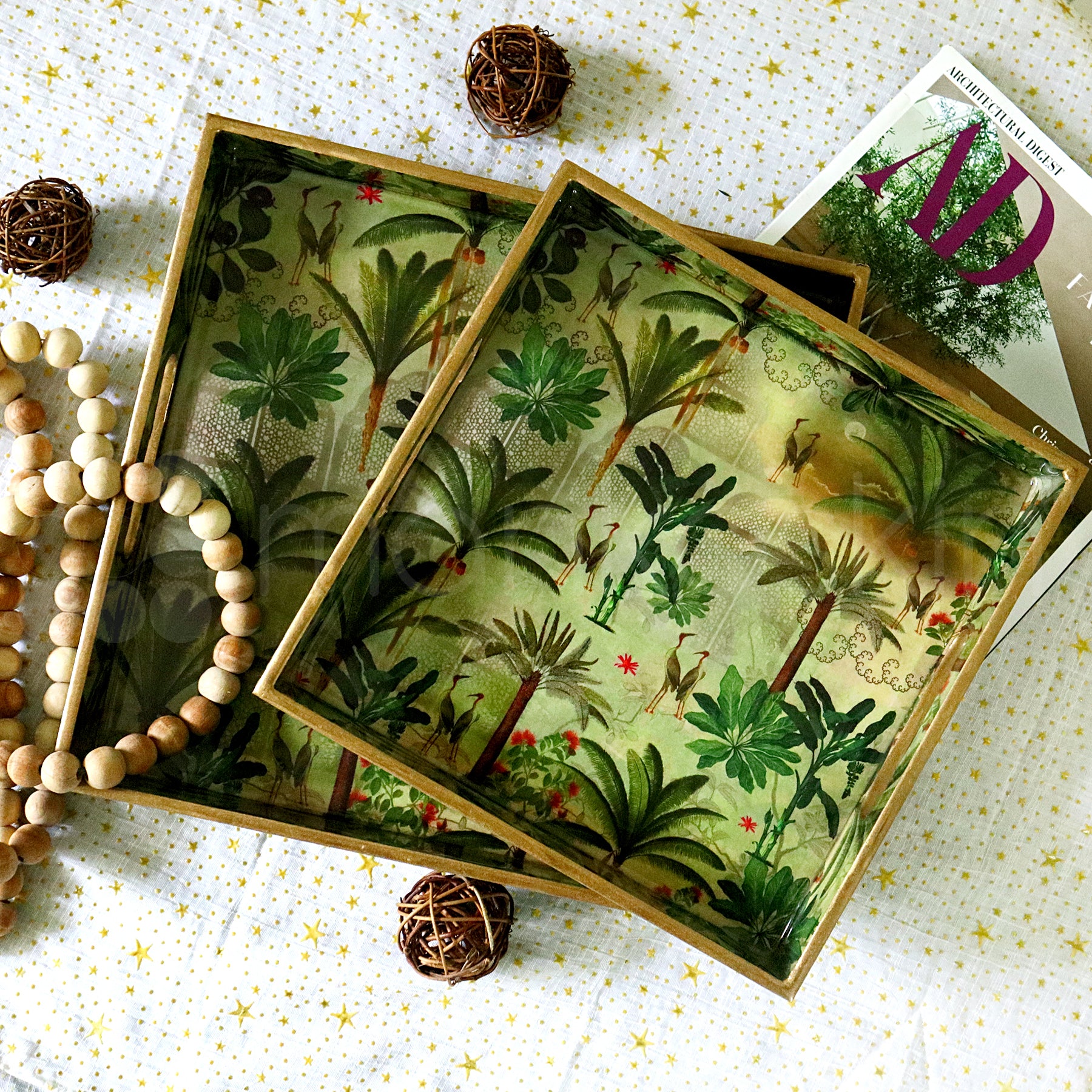 Square Tray Set