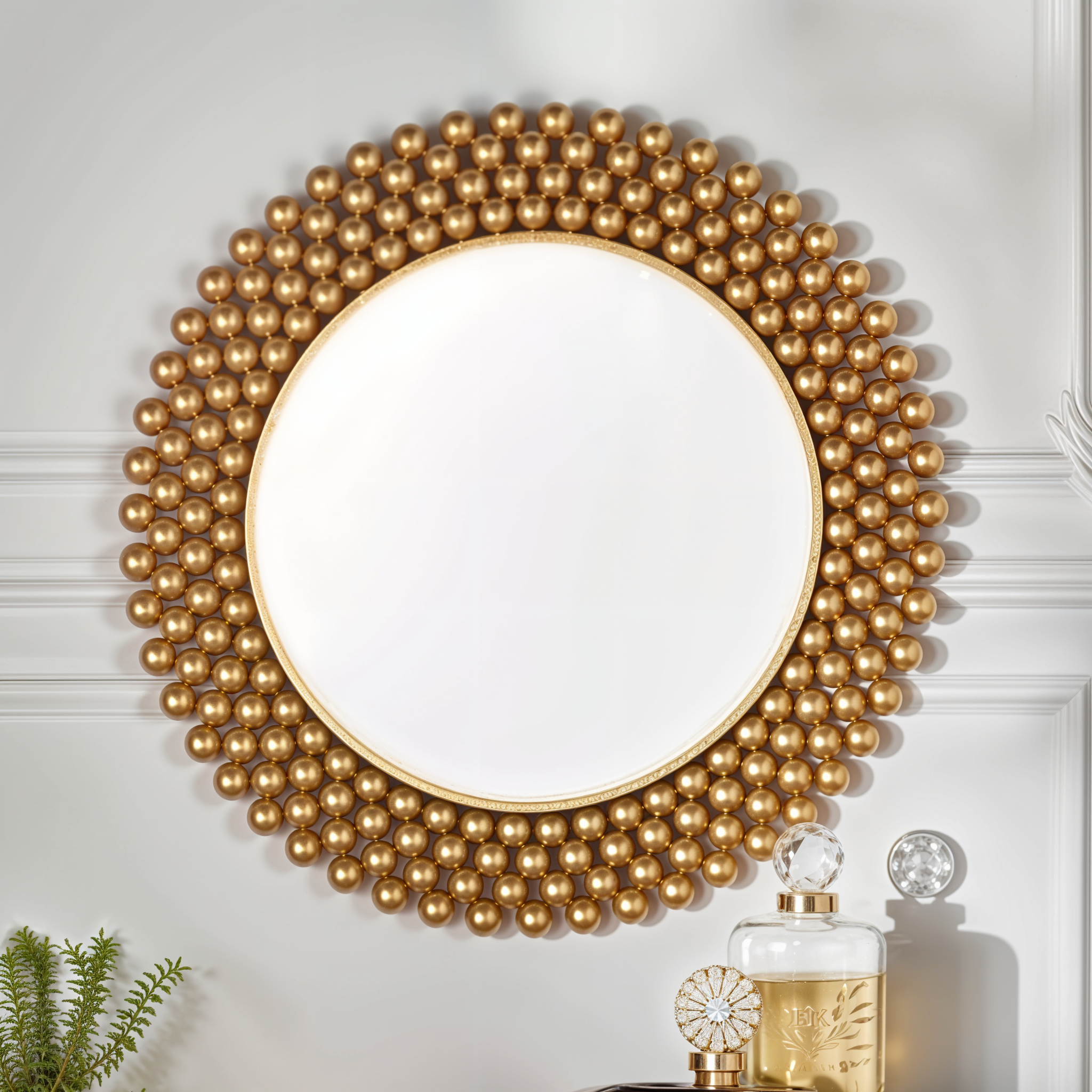 Solar Bloom Wall Mirror