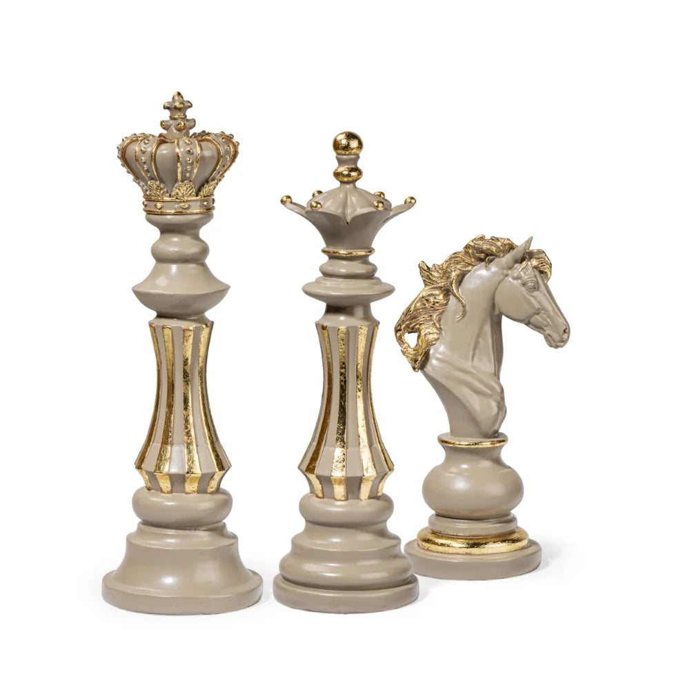 Chess Coin Decorative Accent (Small) – Set of 3