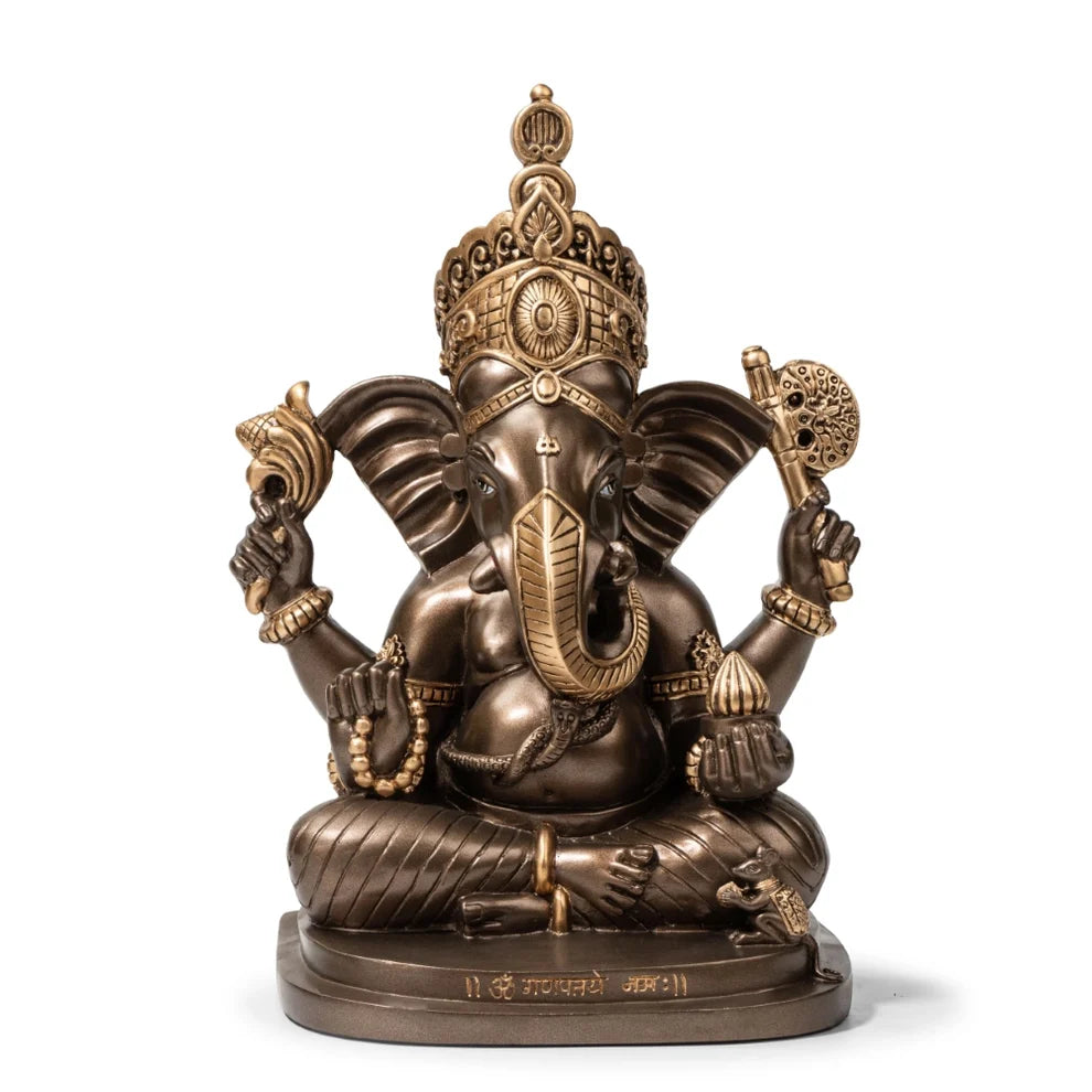 Siddhivinayak Ganesha Idol for Home Décor – Bronze