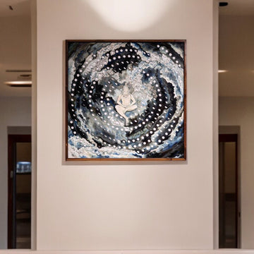 Shiva's Stillness wall decor
