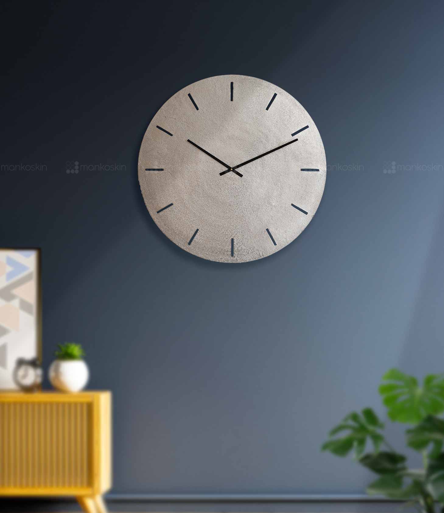 Arrow Wall Clock - Antique Nickel