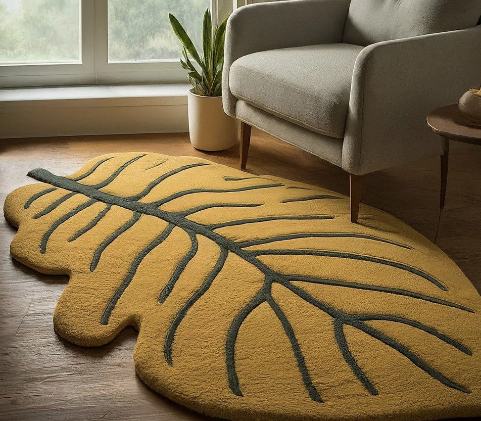 Leafy Handmade Rug Leafy Glow rugs