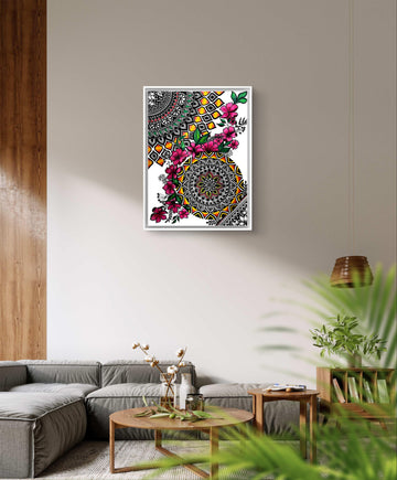 Mandala art photo frames