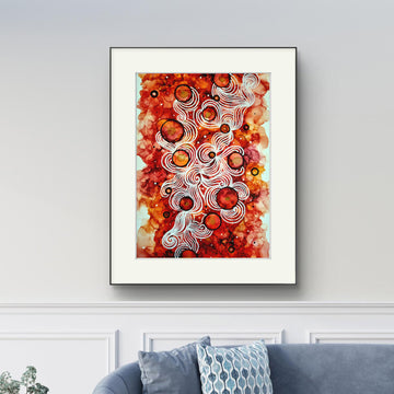 Fire & Flow Art frame