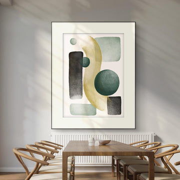 Geometric Flow Art frame