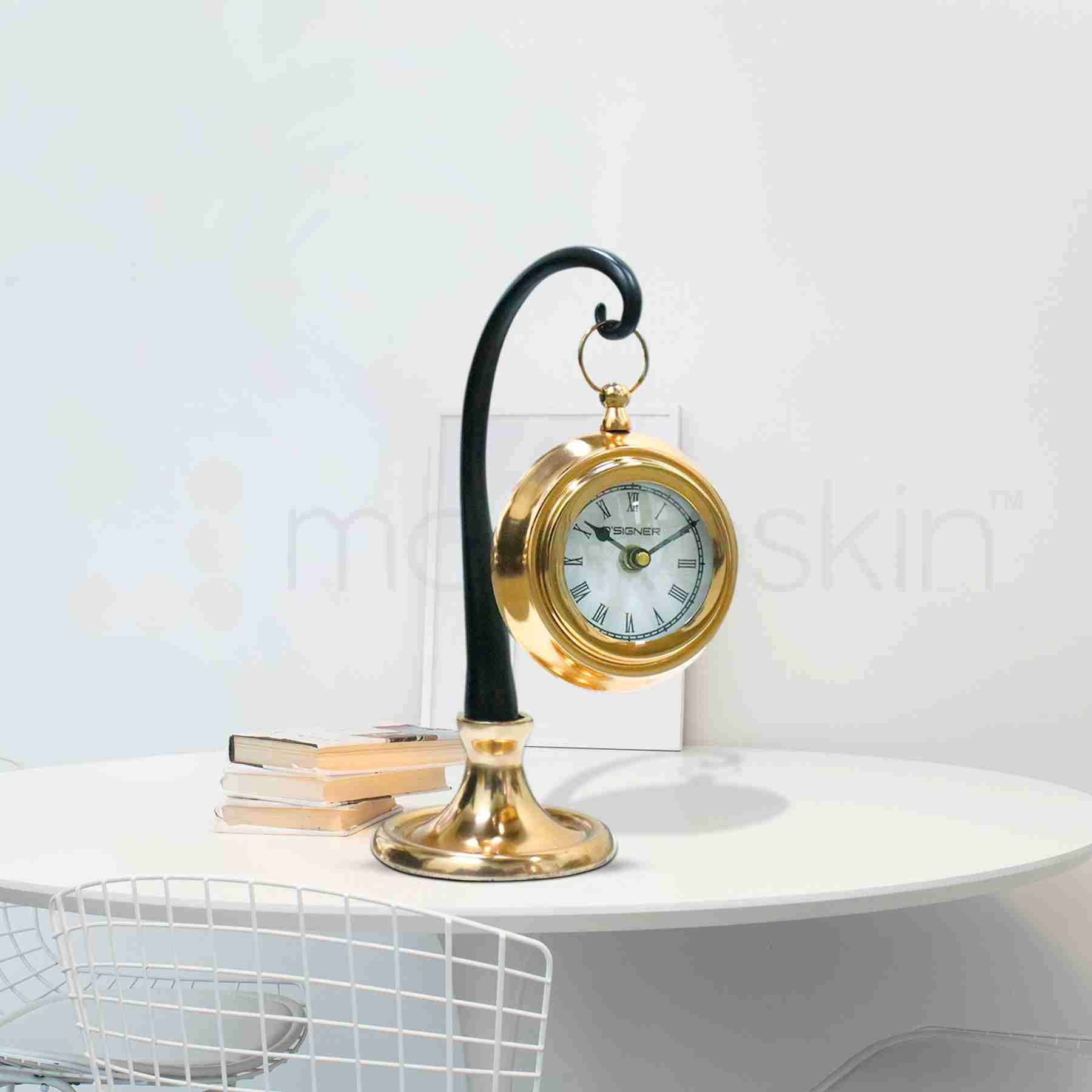 Hung by the Wand Table clock