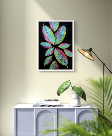 Neon Flora Photo frames