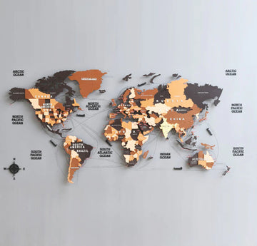 3D World Map