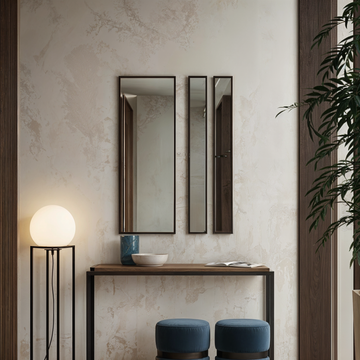 Tripple Rectangle wall mirror