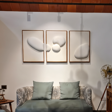 Cloud Echoes wall decor ( Set of 3 )