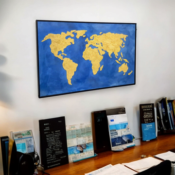 Atlas Luxe wall decor