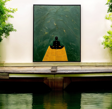 Meditation Voyage wall decor
