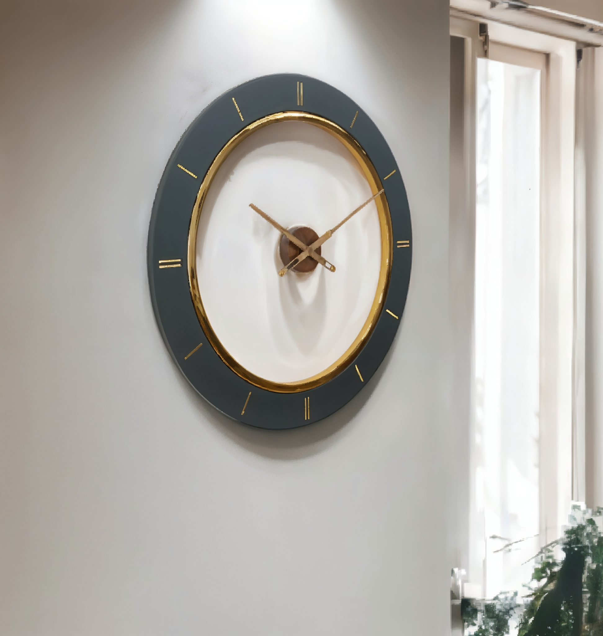 Moment wall clock