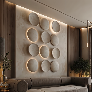Circle Glow wall decor