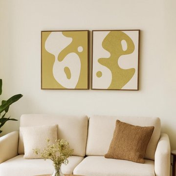 Soft Duality wall decor ( set of 2 )