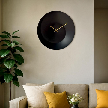Magic art wall clock